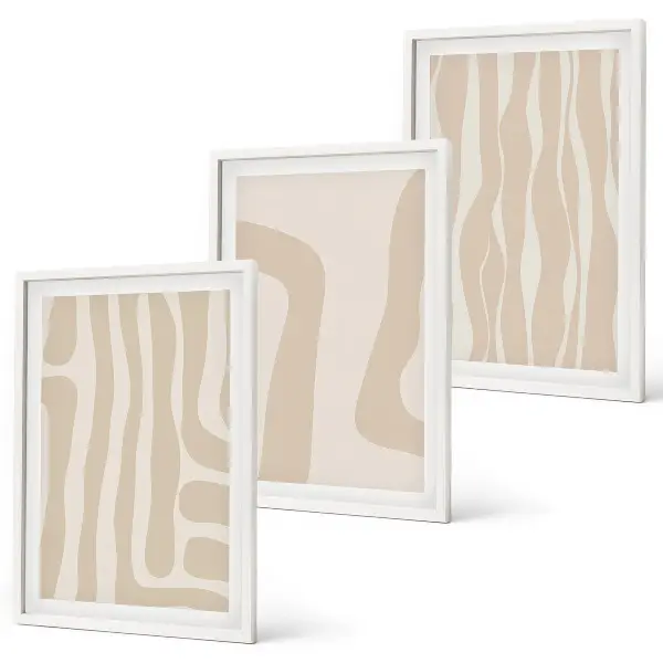 Fotowand met abstracte boho patronen