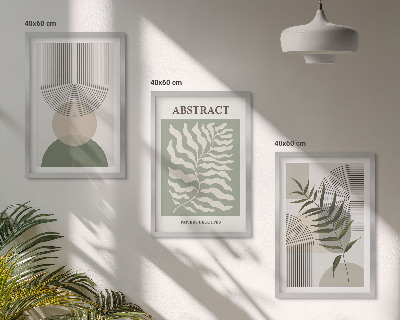 Fotowand Botaniczne boho abstrakcje