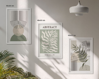 Fotowand Botaniczne boho abstrakcje