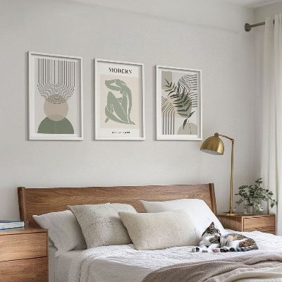 Fotowand Stylowe grafiki roślinne