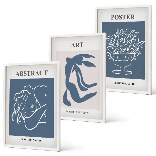 Fotowand stijlvolle abstracte Matisse patronen