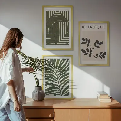 Fotowand botanisch boho minimalisme