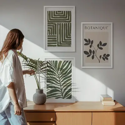 Fotowand botanisch boho minimalisme