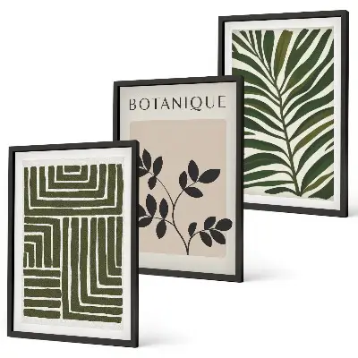Fotowand botanisch boho minimalisme