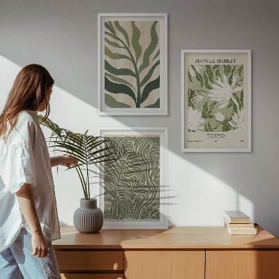 Fotowand Roślinne wzory boho dekoracje