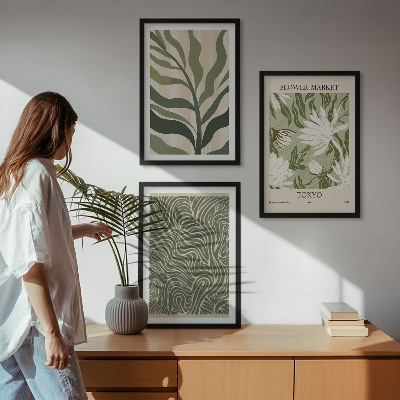 Fotowand Roślinne wzory boho dekoracje