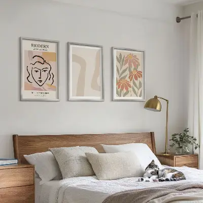 Fotowand moderne abstracte vrouw