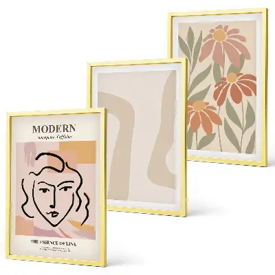 Fotowand moderne abstracte vrouw