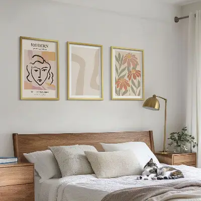 Fotowand moderne abstracte vrouw