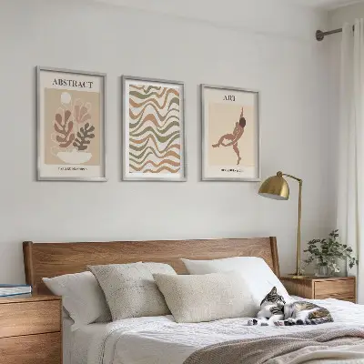 Fotowand met abstracte Matisse boho patronen