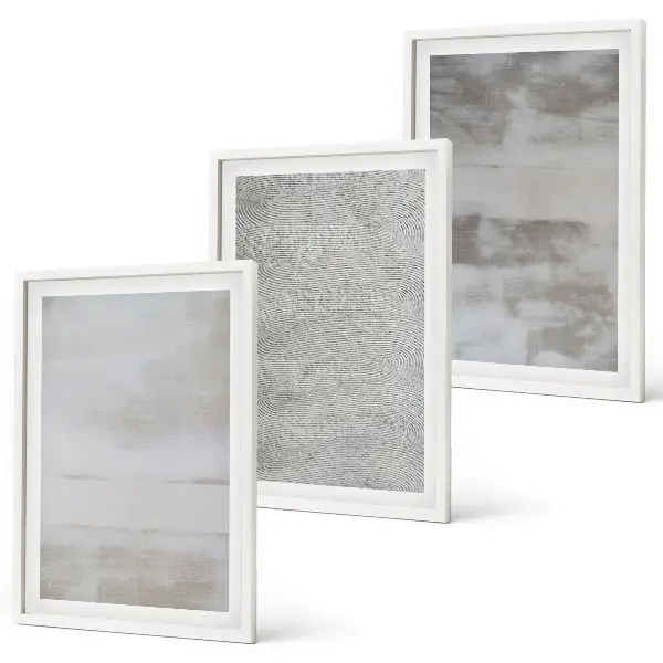 Wanddecoratieset schilderijen minimalistische moderne texturen