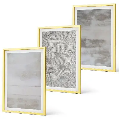 Wanddecoratieset schilderijen minimalistische moderne texturen