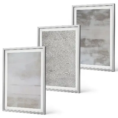 Wanddecoratieset schilderijen minimalistische moderne texturen