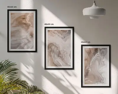 Fotowand met abstracte marmermotief