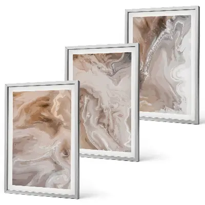 Fotowand met abstracte marmermotief
