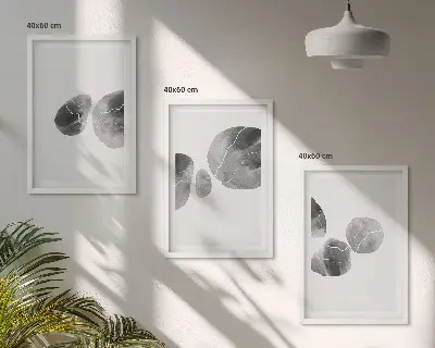 Fotowand abstracte kunst met verfvlekken