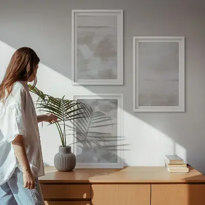 Fotobehang moderne versleten texturen