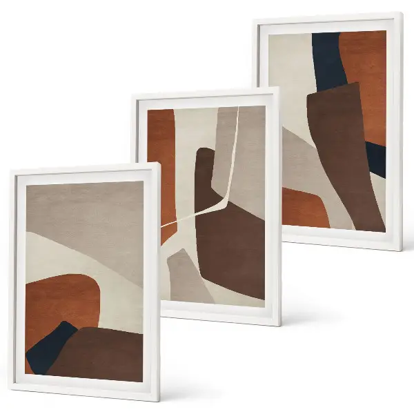 Fotowand met moderne abstracte structuren