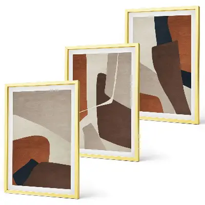 Fotowand met moderne abstracte structuren