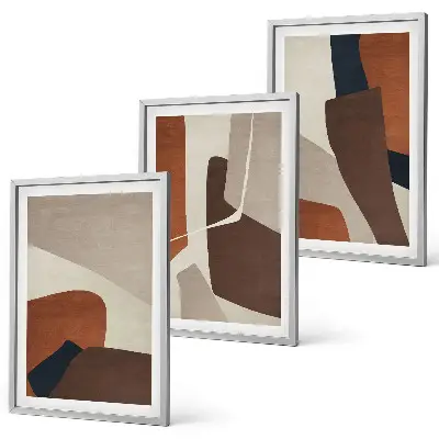 Fotowand met moderne abstracte structuren