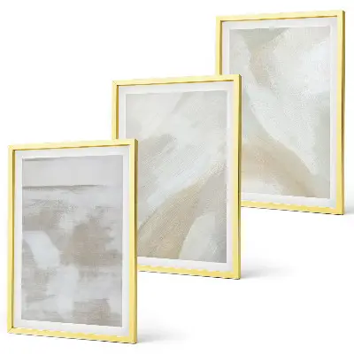 Fotowand abstracte penseelstreken