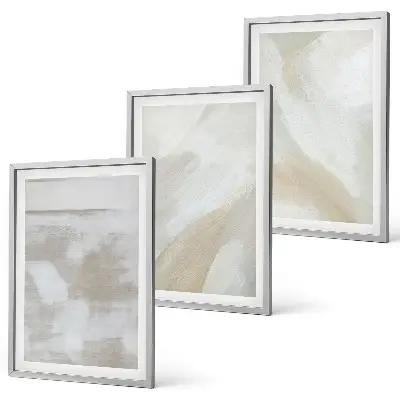 Fotowand abstracte penseelstreken