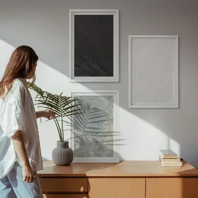 Fotowand kleuren met elegante steenstructuren