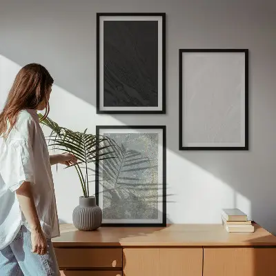Fotowand kleuren met elegante steenstructuren