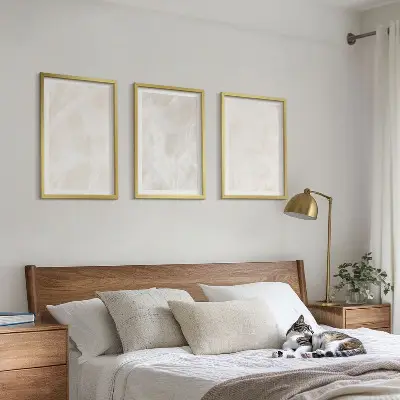 Fotowand met een patroon van elegant marmer