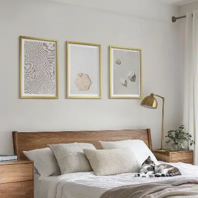 Fotowand lichte boho zandtexturen