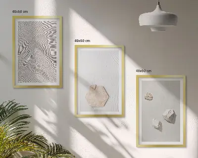 Fotowand lichte boho zandtexturen