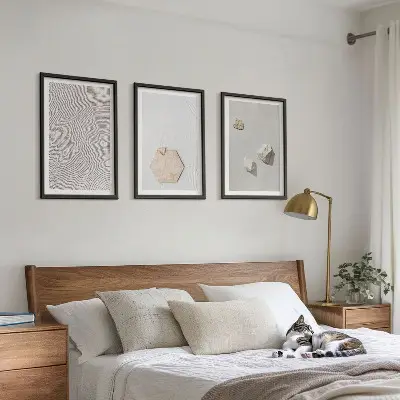 Fotowand lichte boho zandtexturen