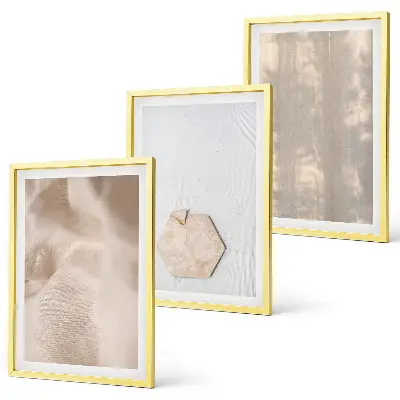 Set wanddecoratie met schilderijen subtiele boho texturen van de natuur