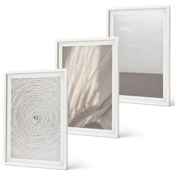 Fotowand met natuurlijke boho texturen