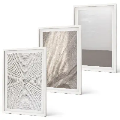 Fotowand met natuurlijke boho texturen