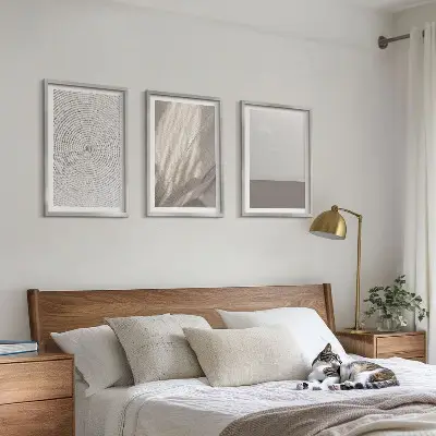 Fotowand met natuurlijke boho texturen