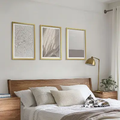 Fotowand met natuurlijke boho texturen