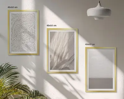Fotowand met natuurlijke boho texturen