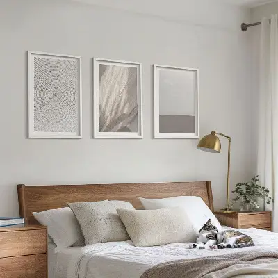 Fotowand met natuurlijke boho texturen