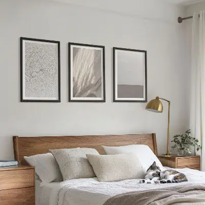 Fotowand met natuurlijke boho texturen