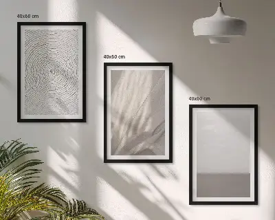 Fotowand met natuurlijke boho texturen