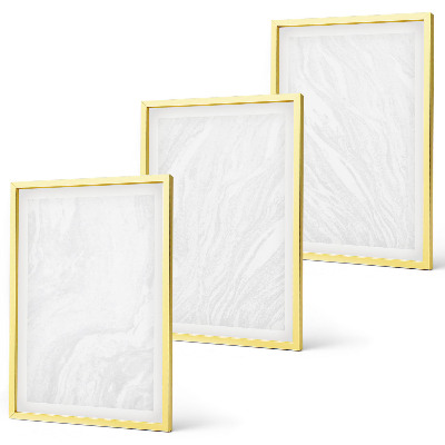 Wanddecoratie set schilderijen Marmur elegancki struktura