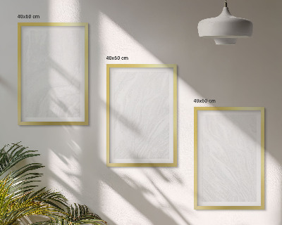 Wanddecoratie set schilderijen Marmur elegancki struktura