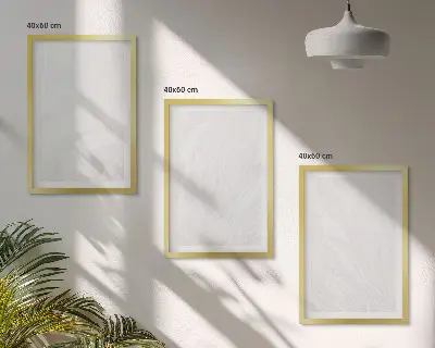 Wanddecoratieset schilderijen met elegante marmerstructuur
