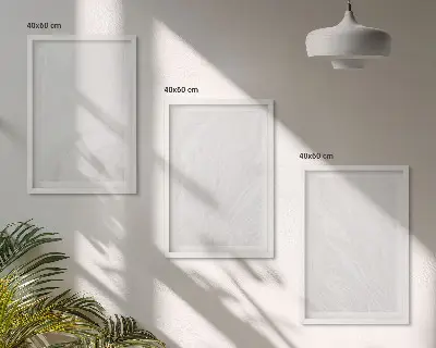 Wanddecoratieset schilderijen met elegante marmerstructuur
