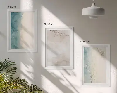 Fotobehang subtiele aquarelstijlen