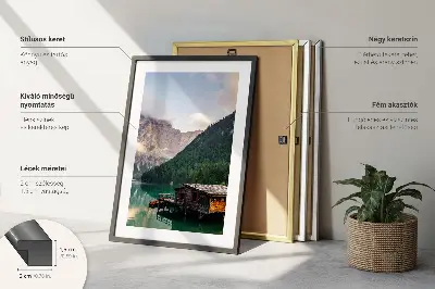 Wanddecoratieset schilderijen delicate aquarelillustraties van karton