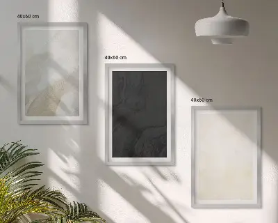 Fotowand met abstracte texturen in minimalistische tinten