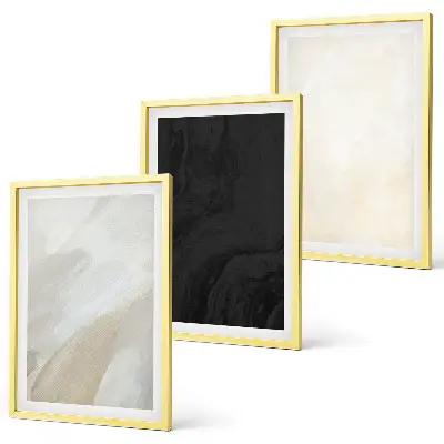 Fotowand met abstracte texturen in minimalistische tinten