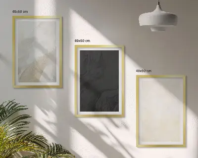 Fotowand met abstracte texturen in minimalistische tinten